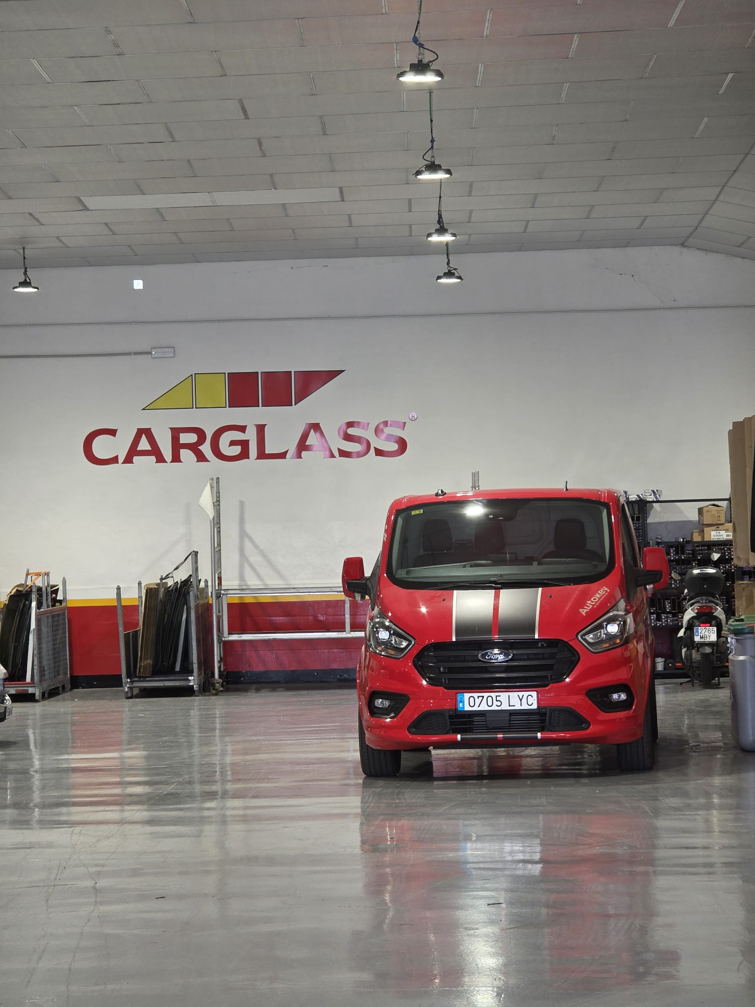 AutoKey Málaga en taller Carglass